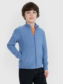 Bluzy dla chłopców - 4F Polar regular ze stójką chłopięcy - granatowy 158 (12-13 lat) - miniaturka - grafika 1