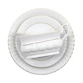 Serwisy obiadowe - Altom IWONA 014 ZŁOTY PASEK ZESTAW OBIADOWY 12/44 BW 5903353492001 - miniaturka - grafika 1