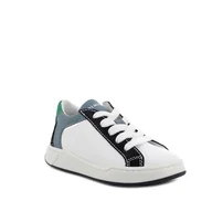 Buty dla dziewczynek - Primigi B&G Hoop, Buty dziecięce, Granatowy, 26 EU Wąskie, Granatowy biały, 26 EU Stretta - miniaturka - grafika 1
