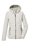 Kurtki damskie - G.I.G.A. DX Damska kurtka pikowana/kurtka przejściowa z kapturem GS 65 WMN QLTD JCKT, kamień, 43050-000 - miniaturka - grafika 1