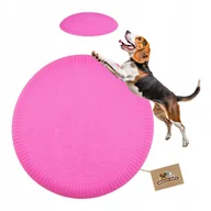 Zabawki dla psów - Zabawka dla psa FRISBEE LEKKIE pływające DYSK do wody idealny aport ŚREDNI - miniaturka - grafika 1
