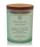 Świece - Chesapeake Bay Candle Mind & Body Balance & Harmony - Waterlily Pear Świeca zapachowa 96 g - miniaturka - grafika 1