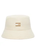 Czapki damskie - Tommy Hilfiger Kapelusz Heritage Bucket AW0AW17581 Beżowy - miniaturka - grafika 1