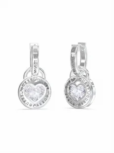 Kolczyki Guess Rooling Hearts JUBE03351JWRHT/U - Kolczyki - miniaturka - grafika 1