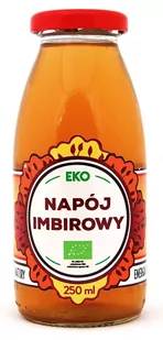 Dary Natury DARY NATURY NAPÓJ IMBIROWY EKO 250ML DN898 - Napoje roślinne - miniaturka - grafika 1