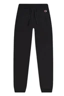 Spodnie damskie - Spodnie damskie Champion Rib Cuff dresowe luźne czarne-XS - miniaturka - grafika 1