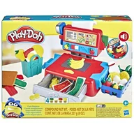 Masy plastyczne - Hasbro Play-Doh Ciastolina Kasa sklepowa z dźwiękiem E6890 - miniaturka - grafika 1