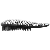 Szczotki i grzebienie do włosów - Dtangler Szczotka do włosów z rączką Zebra White - miniaturka - grafika 1