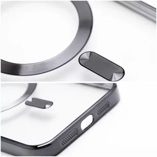 Etui Futerał Electro Mag Cover do iPhone 12 czarny - Etui i futerały do telefonów - miniaturka - grafika 4