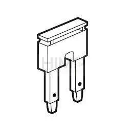 Legrand Mostek łączeniowy do 2 złączek szerokości 12mm 037585 037585 - Kostki, złączki, wtyczki - miniaturka - grafika 1