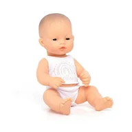 Lalki dla dziewczynek - Miniland Lalka Dla Dzieci Azjata 32Cm Baby - miniaturka - grafika 1