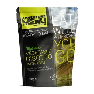 Danie gotowe ADVENTURE MENU Warzywne risotto z Tofu 400 g - ONE SIZE - Szybkie dania obiadowe - miniaturka - grafika 1