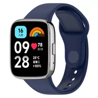 Akcesoria do smartwatchy - Pasek silikonowy Vanfone do Xiaomi Redmi Watch 3 Active, granatowy - miniaturka - grafika 1