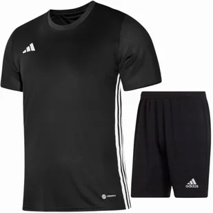 Zestaw Męski Adidas Komplet Czarna Koszulka T-shirt + Spodenki Czarne R.xxl - Koszulki męskie - miniaturka - grafika 1