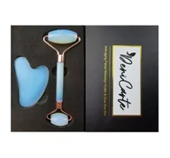 Zestawy kosmetyków damskich - MASAŻER DO TWARZY OPAL ROLLER + GUA SHA BOX - miniaturka - grafika 1