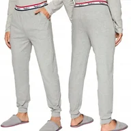 Dresy męskie - Pepe Jeans spodnie domowe dres szary męski PMU10764-933 L - miniaturka - grafika 1