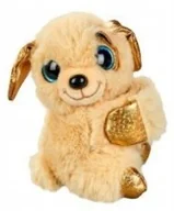 Biżuteria dla dzieci - Pluszowa bransoletka beżowy PIESEK MAX - miniaturka - grafika 1