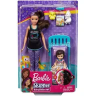 Lalki dla dziewczynek - Mattel Zestaw opiekunka GHV88 - miniaturka - grafika 1