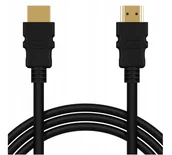 Kable - KABEL HDMI FULL HD UHD 4K 3D PRZEWÓD HIGH SPEED DEKODER ETHERNET 1,5M - miniaturka - grafika 1