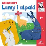 Baśnie, bajki, legendy - Kapitan Nauka Lamy i alpaki Memory Nowa - miniaturka - grafika 1