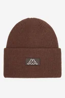 Czapki damskie - KAPPA KAP-U3-001-AW24 Brązowy - miniaturka - grafika 1