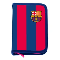 Piórniki - Astra Piórnik Szkolny Pojedynczy Dwuklapkowy Bez Wyposażenia Do Szkoły FC Barcelona - miniaturka - grafika 1