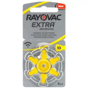 Rayovac 120 x baterie do aparatów słuchowych Extra Advanced 10 + karta microSD 32GB Kingston 10AUX-6XEMF - Baterie i akcesoria - miniaturka - grafika 1