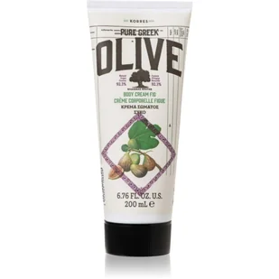 Korres Pure Greek Olive & Fig nawilżające mleczko do ciała 200 ml - Balsamy i kremy do ciała - miniaturka - grafika 1