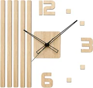 Zegary - Zegar ścienny PRIM E07P.4521.51 naklejany na ścianę, szybę...brązowy . - miniaturka - grafika 1