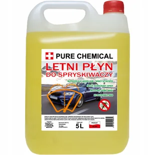 PureChemical Letni Płyn Do Spryskiwaczy 5L cytryna - Płyny do spryskiwaczy - miniaturka - grafika 1