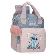 Plecaki szkolne i tornistry - Disney Joumma Bags Stitch You are magical plecaki, plecaki szkolne, plecaki dziecięce, w zestawie dekoracyjny pompon, różne przegródki, Niebieski, plecak przedszkolny - miniaturka - grafika 1