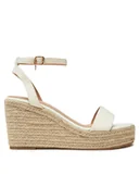 Espadryle damskie - DeeZee Espadryle EA0315-2 Écru - miniaturka - grafika 1