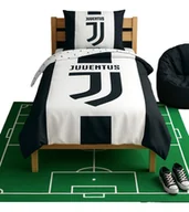 Pościel dla dzieci - Pościel Juventus 140x200 Sportowa piłkarska dla dziecka młodzieżowa - miniaturka - grafika 1