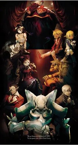 Plakat Anime Manga Overlord ovld_079 A1+ (custom)