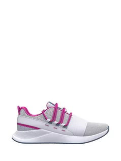 Trampki damskie - Under Armour Sneakersy w kolorze jasnoszaro-biało-różowym - grafika 1