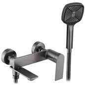 Baterie umywalkowe - BATERIA WANNOWA MY1902-3H STORM GUN SZARA REA-B4585 - miniaturka - grafika 1