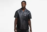 Koszulki męskie - Nike Air Jordan 23 Engineered Short Sleeve Top Black - miniaturka - grafika 1