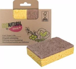 York Zmywak celulozowy Eco 2 szt - Ściereczki, gąbki, czyściki - miniaturka - grafika 1