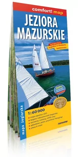 ExpressMap praca zbiorowa comfort! map Jeziora Mazurskie. Laminowana mapa żeglarska 1:60 000 - Atlasy i mapy ExpressMap praca zbiorowa comfort! map Jeziora Mazurskie. Laminowana mapa żeglarska 1:60 000 - Atlasy i mapy - miniaturka - grafika 1