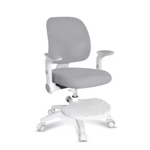 Fotel Obrotowy Dla Dzieci Mark Adler Junior 5.0 Grey - Krzesła obrotowe dla dzieci - miniaturka - grafika 1