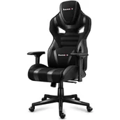Fotele gamingowe - huzaro Force 7.5 Black Mesh - miniaturka - grafika 1