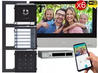 Wideodomofony - Zestaw modułowy wielorodzinny wideodomofon IP Vidos ONE 6x M2020 A2000-G/D/N FullHD IPS Szyfrator Natynkowy - miniaturka - grafika 1