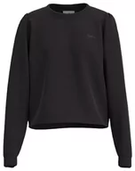 Bluzy damskie - Pepe Jeans Laetitia Bluza damska, czarny czarny), S - miniaturka - grafika 1