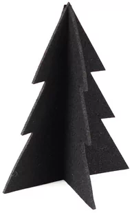 Choinka z filcu na Boże Narodzenie - 22 cm - Ozdoby bożonarodzeniowe - miniaturka - grafika 1