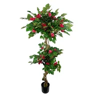 Sztuczne drzewka - Leaf Realistyczne sztuczne drzewo figowca Fruticosa, japoński kwiat, 150 cm - miniaturka - grafika 1