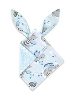 Zabawki sensoryczne - Przytulanka / szmatka sensoryczna DRAGONS BŁĘKIT + MINKY BŁĘKIT - miniaturka - grafika 1