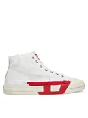 Trampki męskie - Diesel Trampki S-D-Verse Mid Y03505P8114 Biały - miniaturka - grafika 1