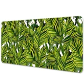 Podkładki na biurko - Mata z nadrukiem na biurko Liście Dżungla 90x45 cm - miniaturka - grafika 1