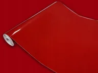 Meble modułowe i akcesoria - Samoprzylepna Okleina Meblowa Czerwona Połyskowa Na Blat Meble Regał 45x240 - miniaturka - grafika 1