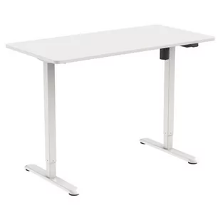 Biurko MIRPOL E1EW Biały - Biurka - miniaturka - grafika 1